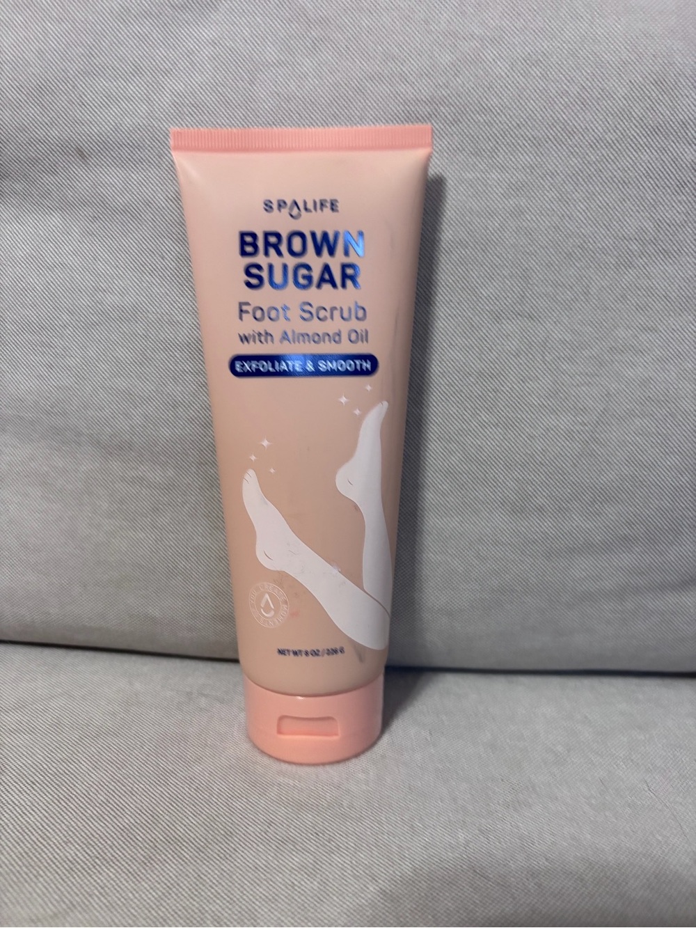 Alife Brown Sugar Foot Scrub with Almond Oil - Pink